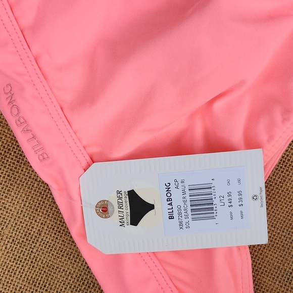 Billabong Sol Searcher bikini Maui fit Size L 12 - Picture 3 of 5
